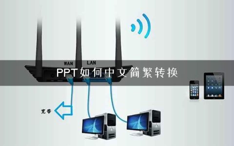 PPT如何中文简繁转换