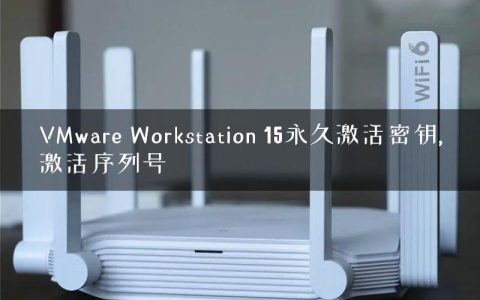 VMware Workstation 15永久激活密钥,激活序列号