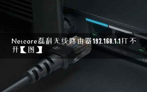 Netcore磊科无线路由器192.168.1.1打不开【图】