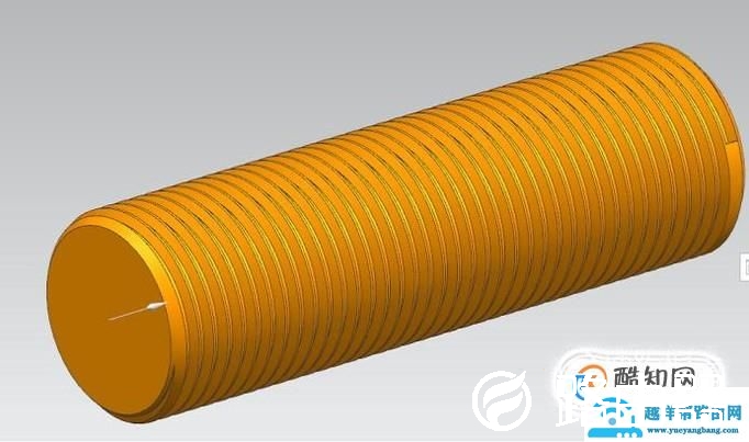 UG10.0中如何造直螺纹螺杆模型？