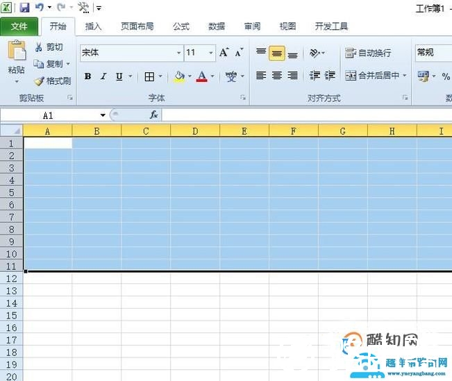 excel怎么统一调整行高
