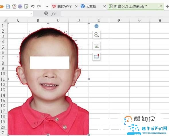 Excel中如何给证件照片换底色？