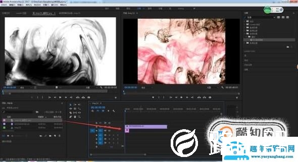 怎么在Pr里做水墨遮罩？超美的Pr水墨效果教程！