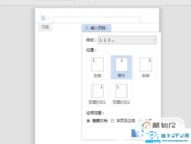 如何设置论文页码