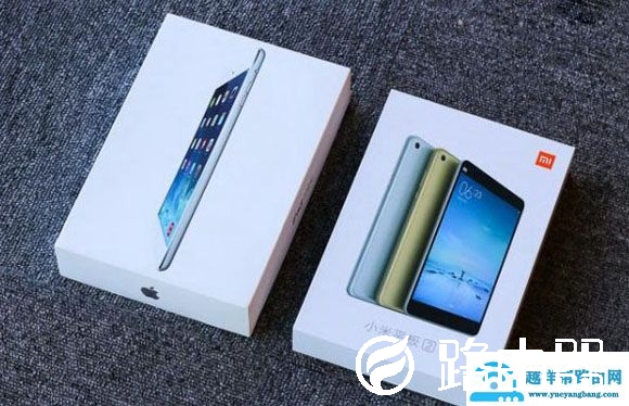 小米平板2和iPad mini 2开箱对比