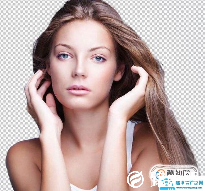 PS如何快速扣头发教程