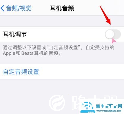 ios14耳机调节设置方法