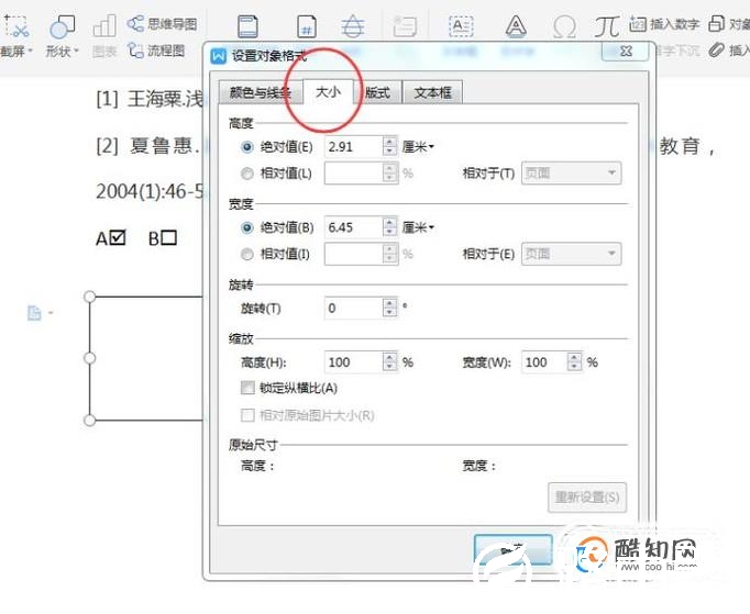 WPS文本框尺寸怎样精确地调整大小