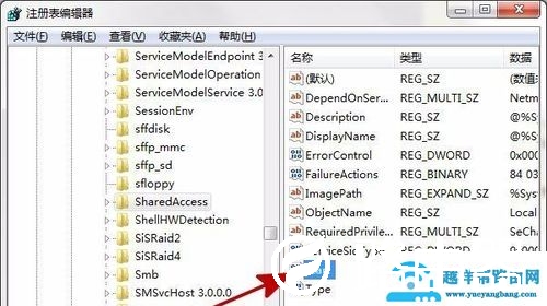 win7系统共享时提示错误1061如何解决