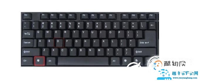 如何快速显示电脑桌面