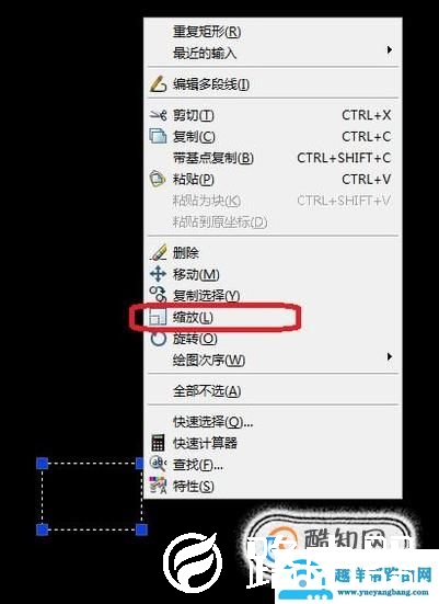 CAD如何任意比例缩放