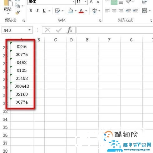 excel中如何在单元格前面加零