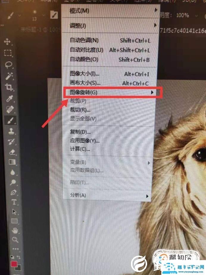 ps如何镜像旋转图片