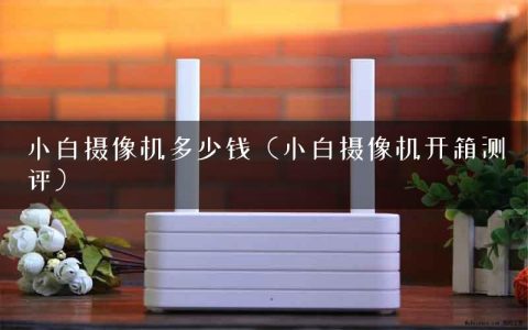 小白摄像机多少钱（小白摄像机开箱测评）