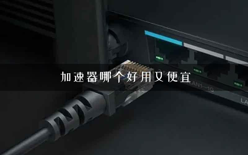 加速器哪个好用又便宜