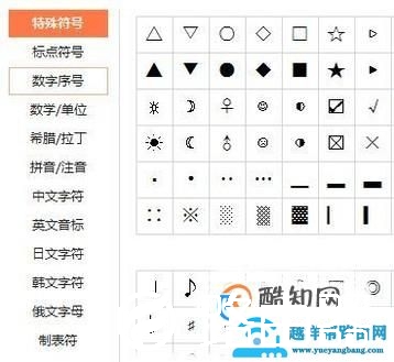 如何输入带圈的数字？