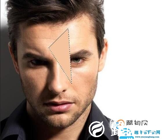 如何用PS在脸上绘制任意图形