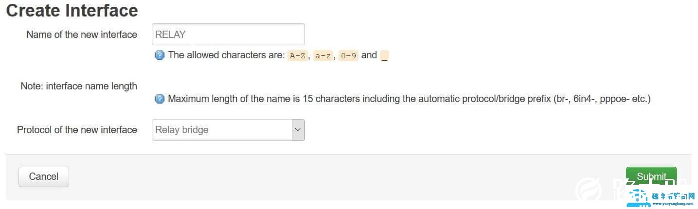 OpenWrt同网段桥接配置