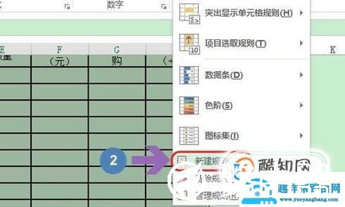 Excel如何自动给整行填充颜色？