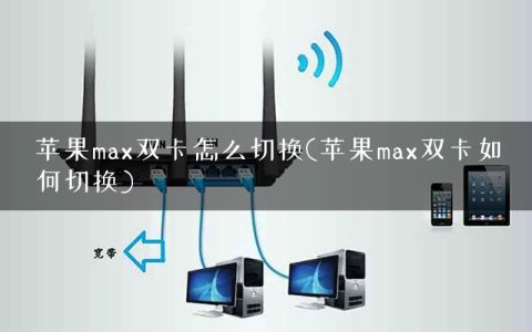 苹果max双卡怎么切换(苹果max双卡如何切换)
