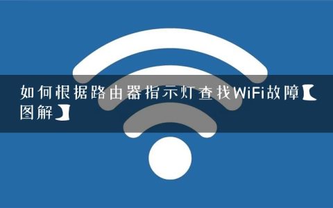 如何根据路由器指示灯查找WiFi故障【图解】