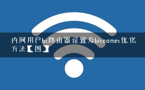 内网用户bt路由器设置及bitcomet优化方法【图】