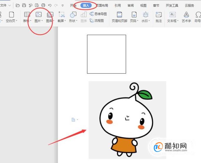 WPS文字插入的图片如何设置成透明色