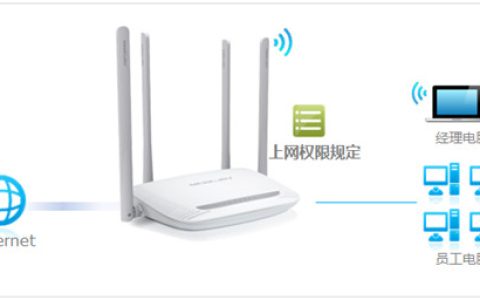 水星 MW325R V1~V3 无线路由器管控内网主机上网权限