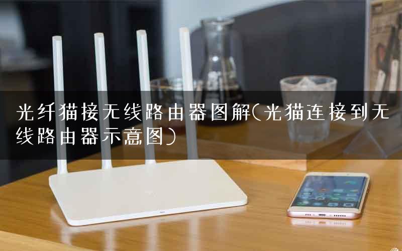 光纤猫接无线路由器图解(光猫连接到无线路由器示意图)