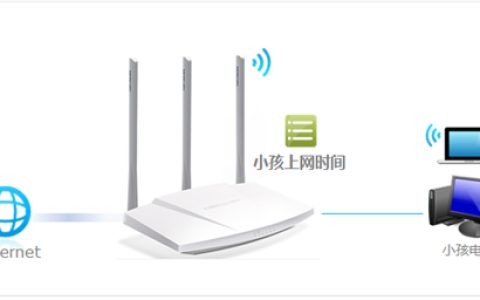 水星 MW310R V5 无线路由器管控小孩上网设置