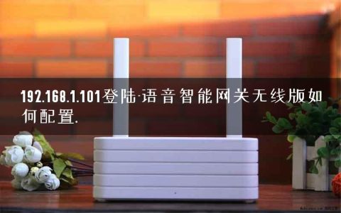 192.168.1.101登陆-语音智能网关无线版如何配置.