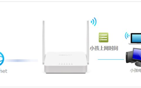 水星 MW305R V3 家长管控小孩上网时间教程