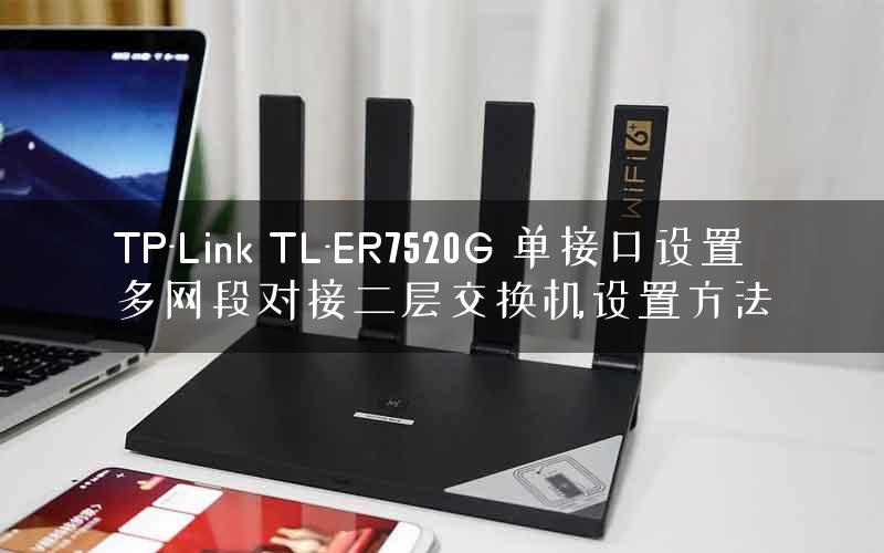 TP-Link TL-ER7520G 单接口设置多网段对接二层交换机设置方法