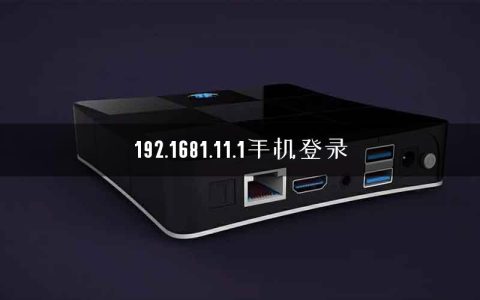 192.1681.11.1手机登录