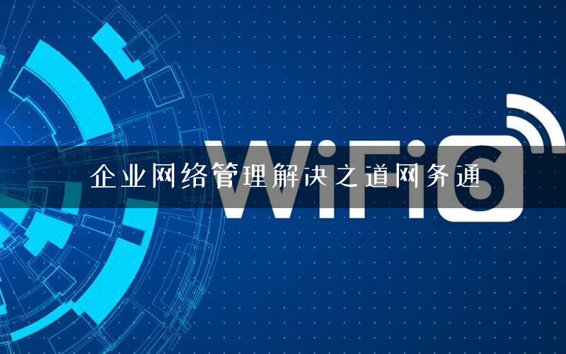 企业网络管理解决之道网务通