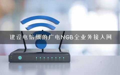 建设电信级的广电NGB全业务接入网