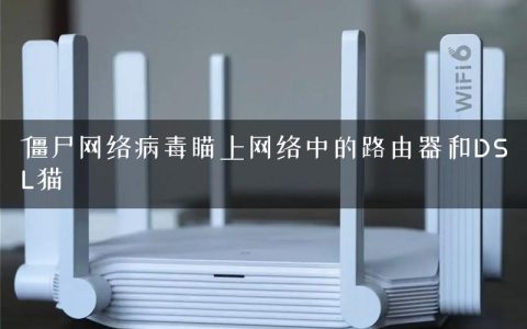 僵尸网络病毒瞄上网络中的路由器和DSL猫