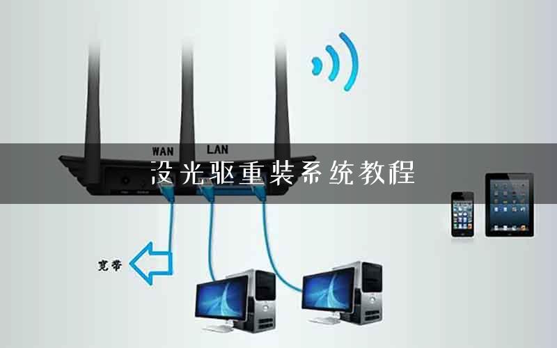 没光驱重装系统教程