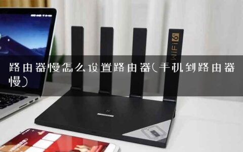 路由器慢怎么设置路由器(手机到路由器慢)