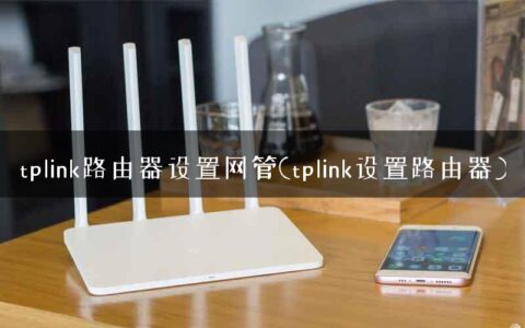 tplink路由器设置网管(tplink设置路由器)