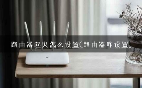 路由器起火怎么设置(路由器咋设置)