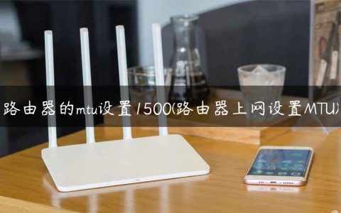 路由器的mtu设置1500(路由器上网设置MTU)