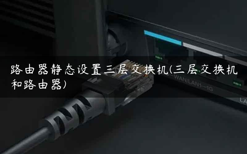 路由器静态设置三层交换机(三层交换机和路由器)