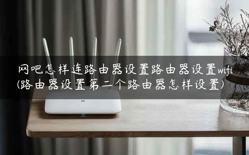 网吧怎样连路由器设置路由器设置wifi(路由器设置第二个路由器怎样设置)