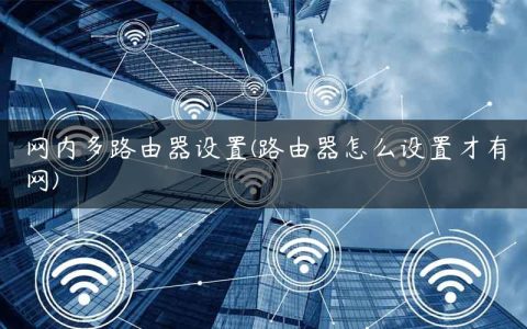网内多路由器设置(路由器怎么设置才有网)