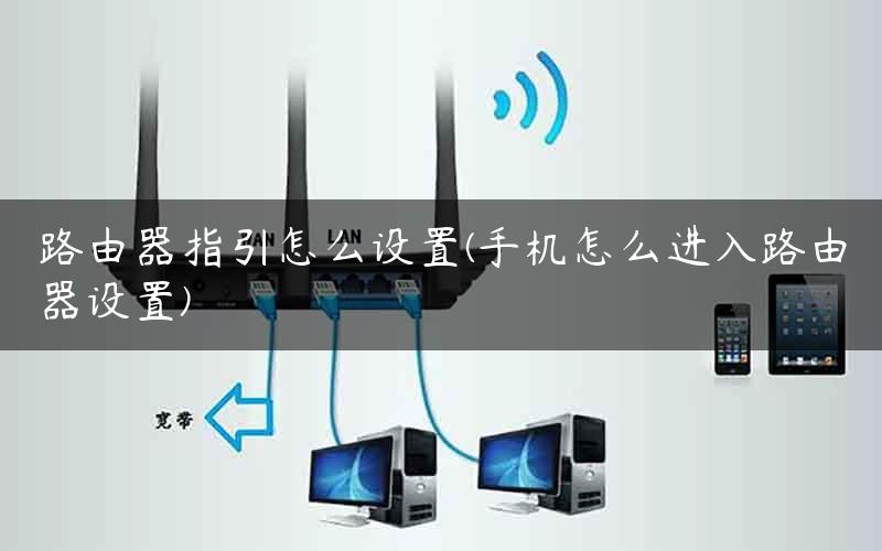 路由器指引怎么设置(手机怎么进入路由器设置)