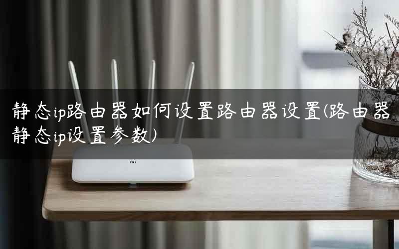 静态ip路由器如何设置路由器设置(路由器静态ip设置参数)