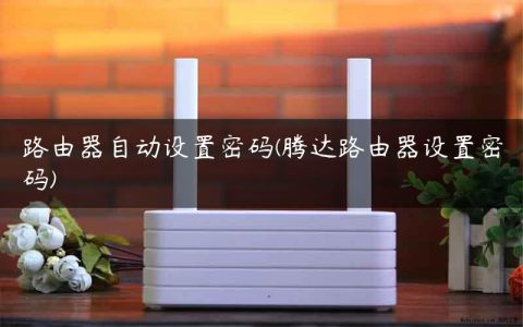 路由器自动设置密码(腾达路由器设置密码)