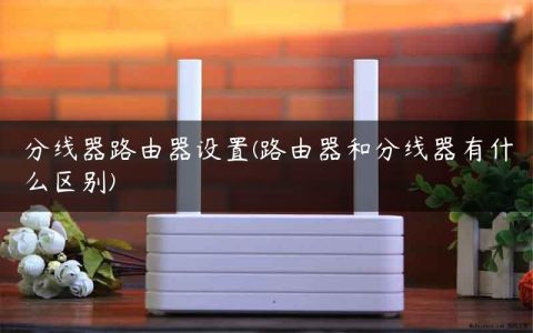 分线器路由器设置(路由器和分线器有什么区别)