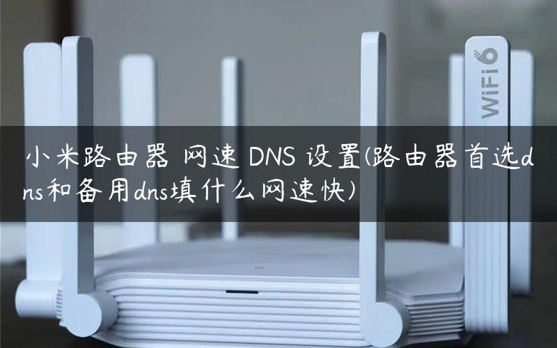 小米路由器 网速 DNS 设置(路由器首选dns和备用dns填什么网速快) 小米路由器 网速 DNS 设置(路由器首选dns和备用dns填什么网速快)